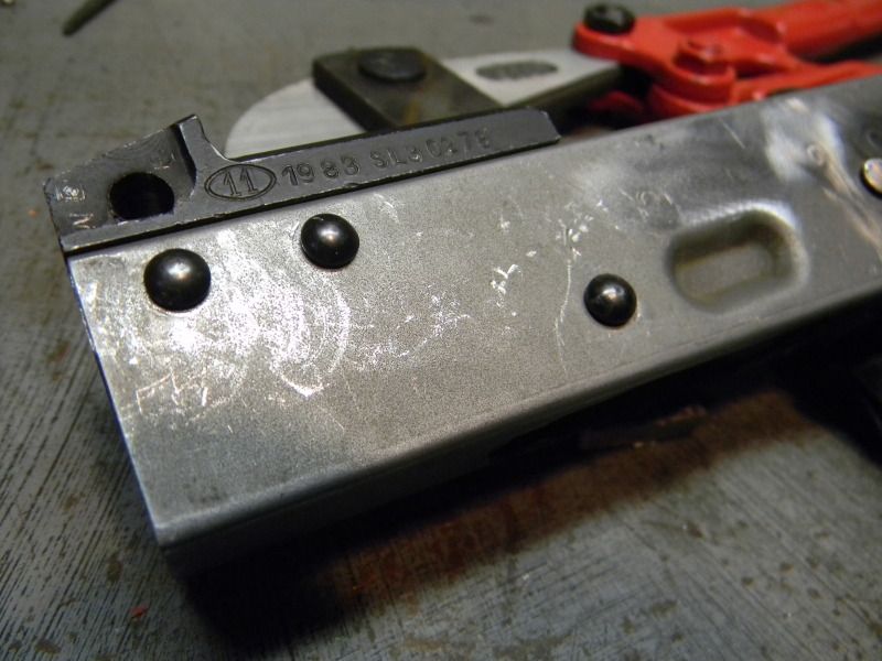 Front trunnion done.